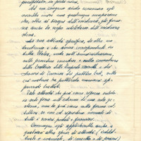 Documento inviato da Enea Foà - padre di Giorgio Nullo e marito di Doralice - nel dopoguerra al Cln. Pagina 2